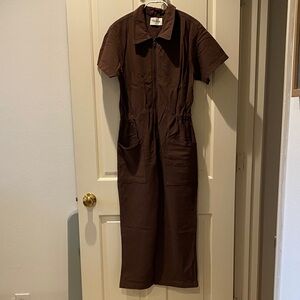 Noble Adult Utility Suit in Chocolate M (hemmed)
